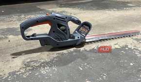 Scotts Corded Hedge Trimmer on a floor