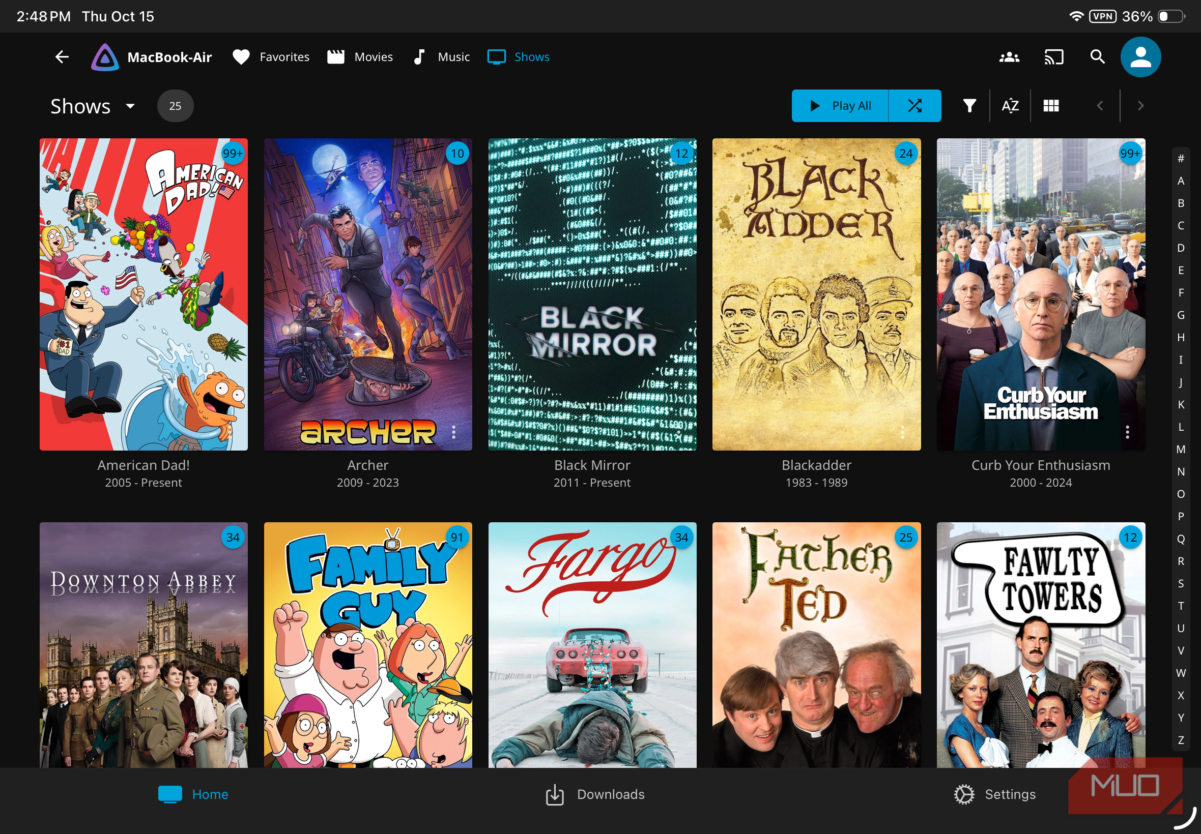 I self-hosted Jellyfin and used Tailscale to access my media library ...