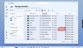 unigetui package bundles software management interface