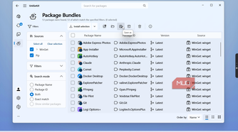 unigetui package bundles software management interface