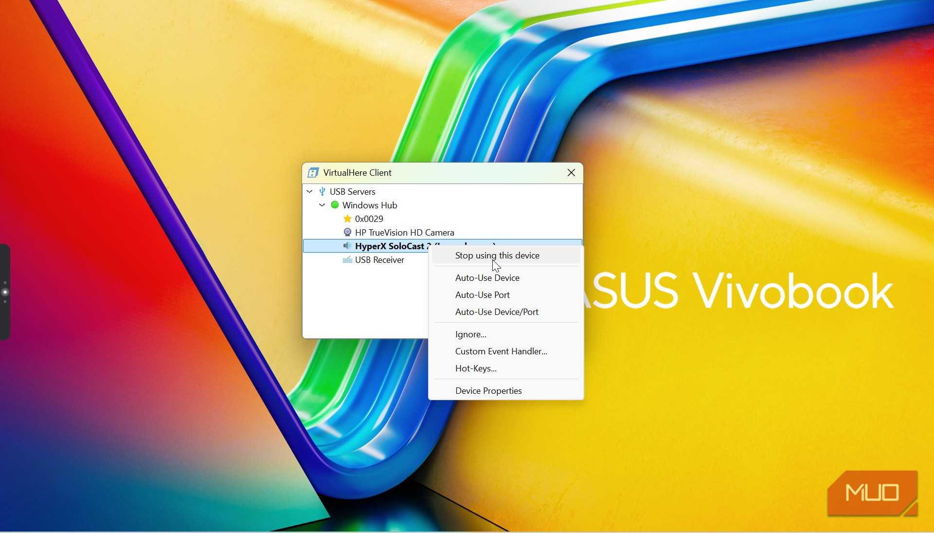virtualhere client usb device management window asus vivobook-1