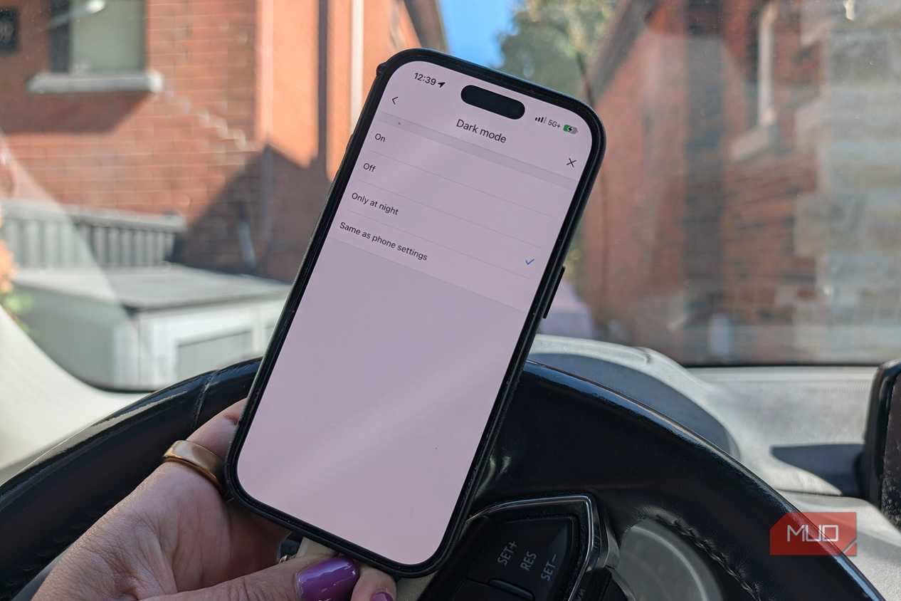 waze dark mode