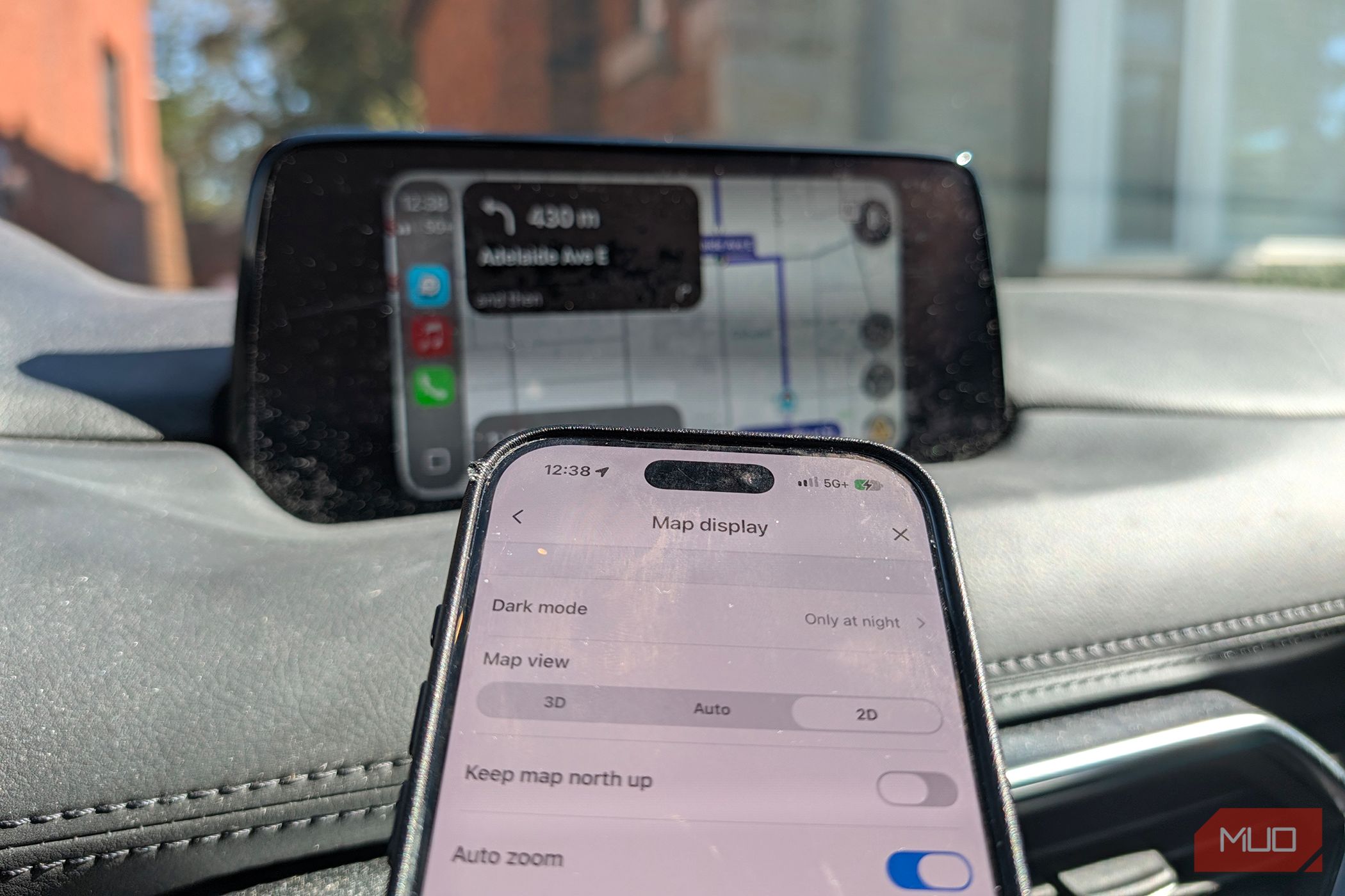 waze map view options