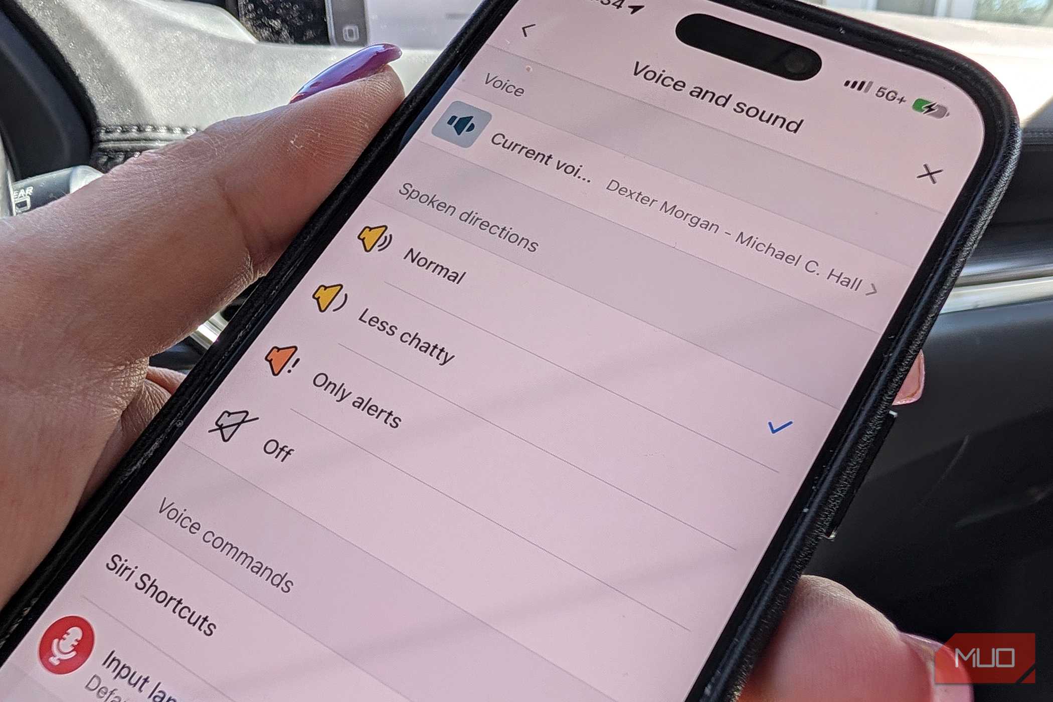 waze normal spoken directions
