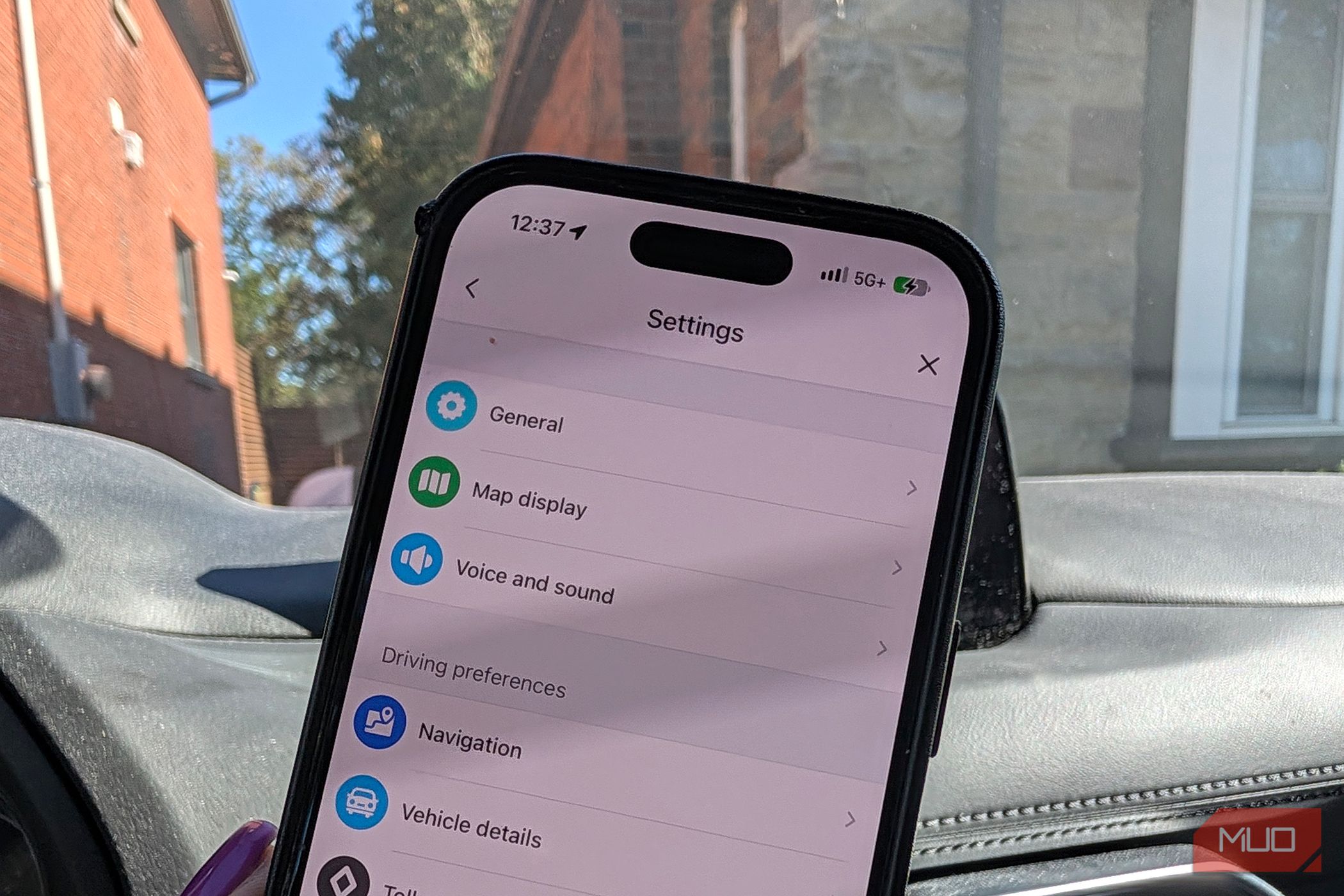 waze settings map display