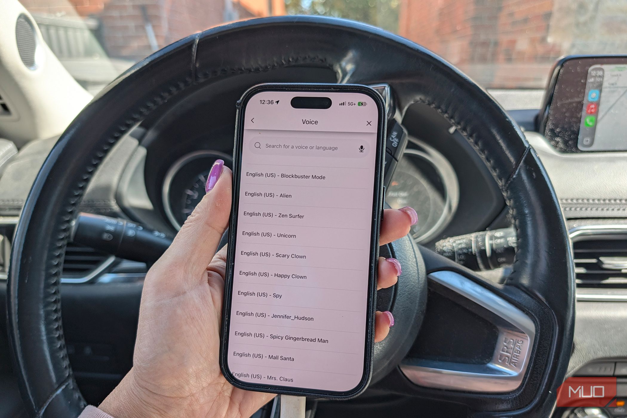 waze voice options