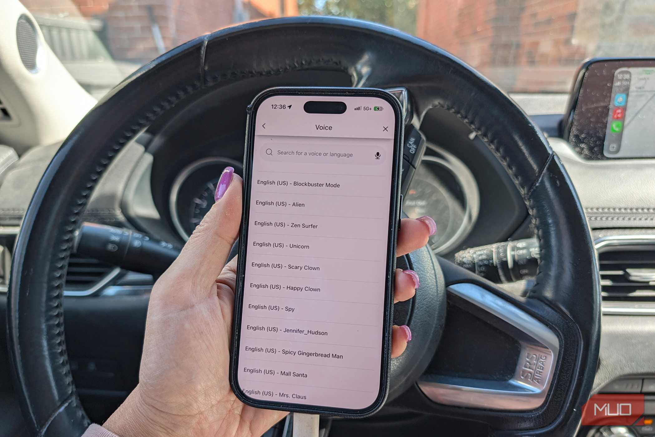 waze voice options