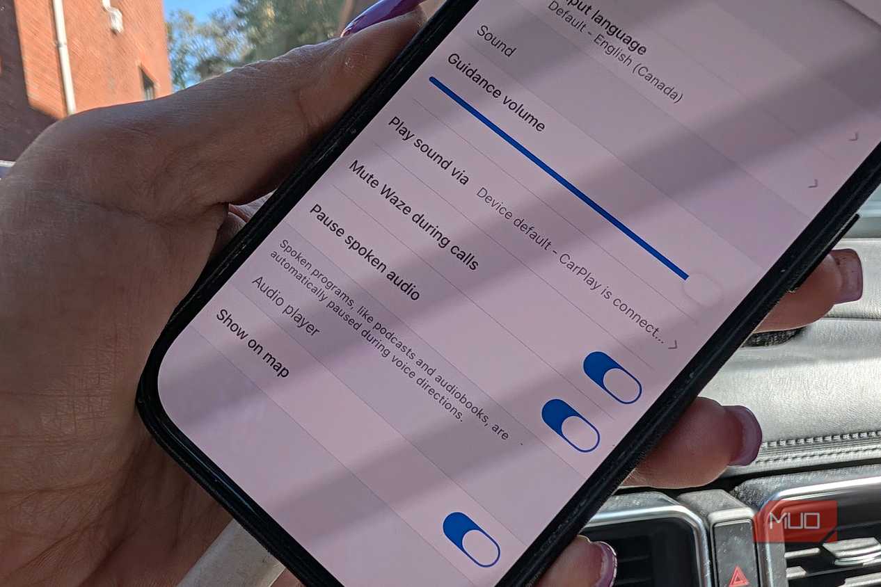 waze voice setting options