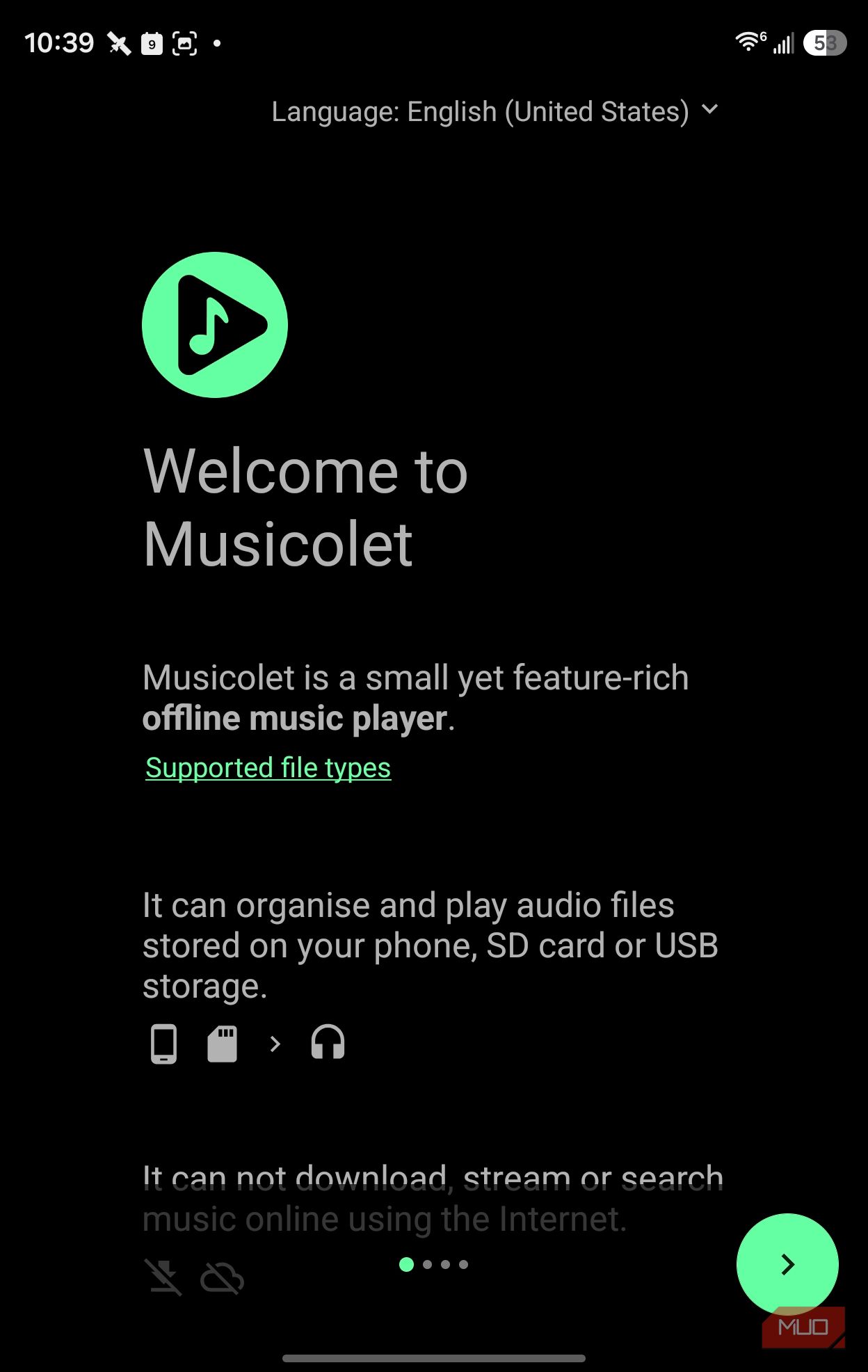welcome to musicolet