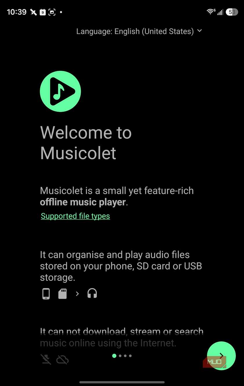 welcome to musicolet