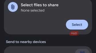 a screenshot of quick share settings on vivo x300 pro