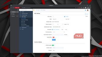 wifi router h660gm a ssid settings configuration interface