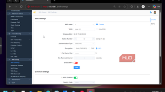 wifi router ssid settings configuration page h660gm a