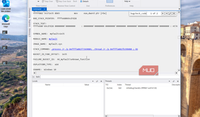 windbg debugger stack trace analysis windows 10 crash dump