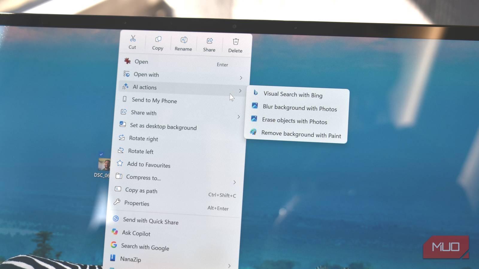 Record Using Windows 11 Even Windows 11’s right-click menu has AI in it now