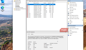 windows event viewer system logs showing bugcheck error events october 2026