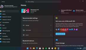 Windows Settiings app-1