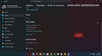 Windows SSD health check page-1