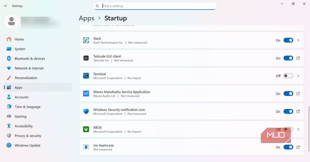 Приложения в автозагрузке Windows