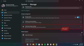 Windows Storage page in Settings-1