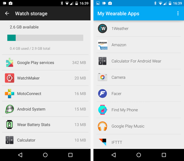 android wear line app