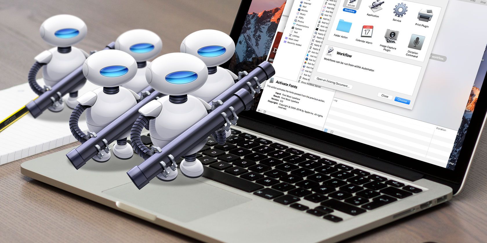 Learn to Use Mac Automator With 6 Handy Example Workflows