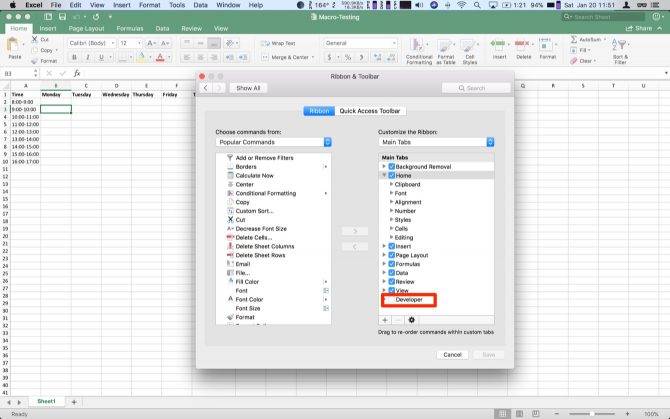 Use Macros In Excel On Mac To Save Time And Do More Makeuseof