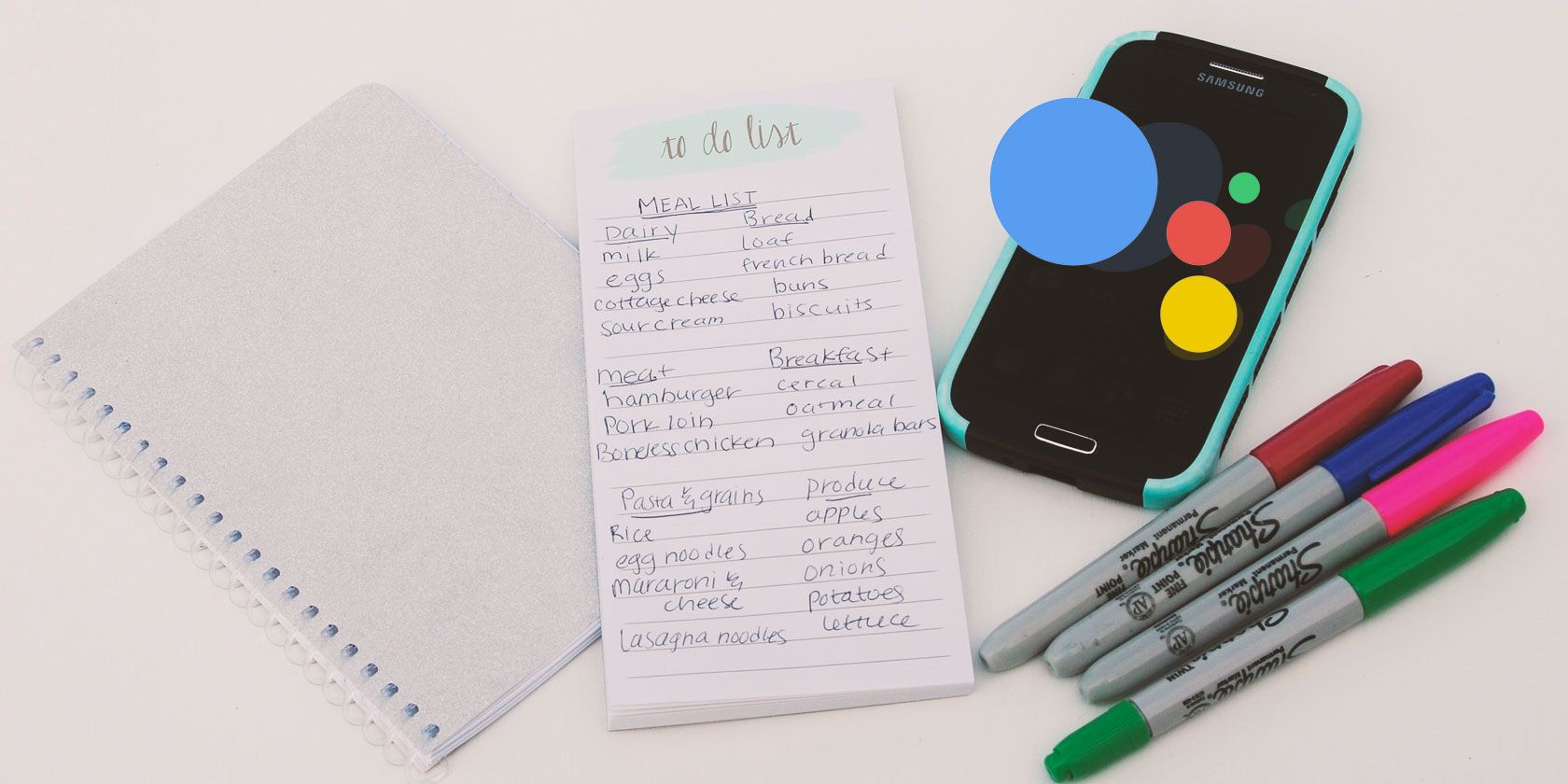 shopping list on google home