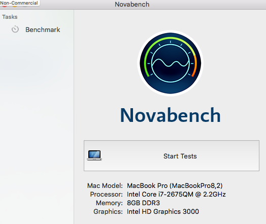 Benchmark For Mac