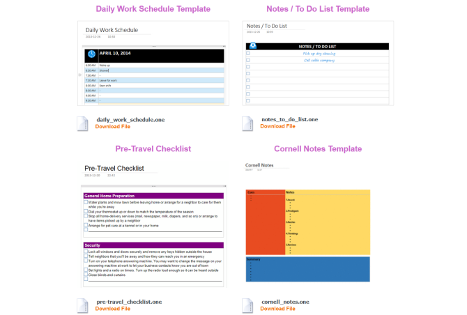 The 6 Best Sites To Download Microsoft Onenote Templates