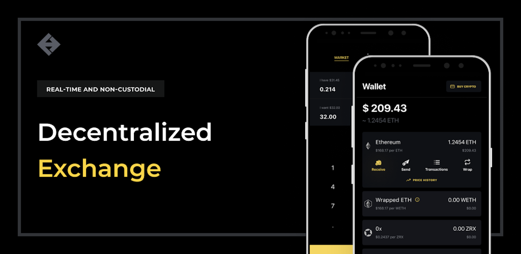 UDEX: A New Decentralized Crypto Exchange for Your Phone