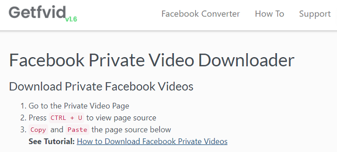 How To Download Private Facebook Videos Makeuseof