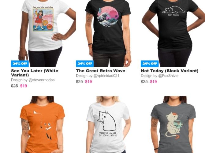 great t shirt sites