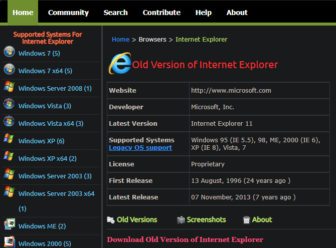 Internet Explorer For Mac Download 2013