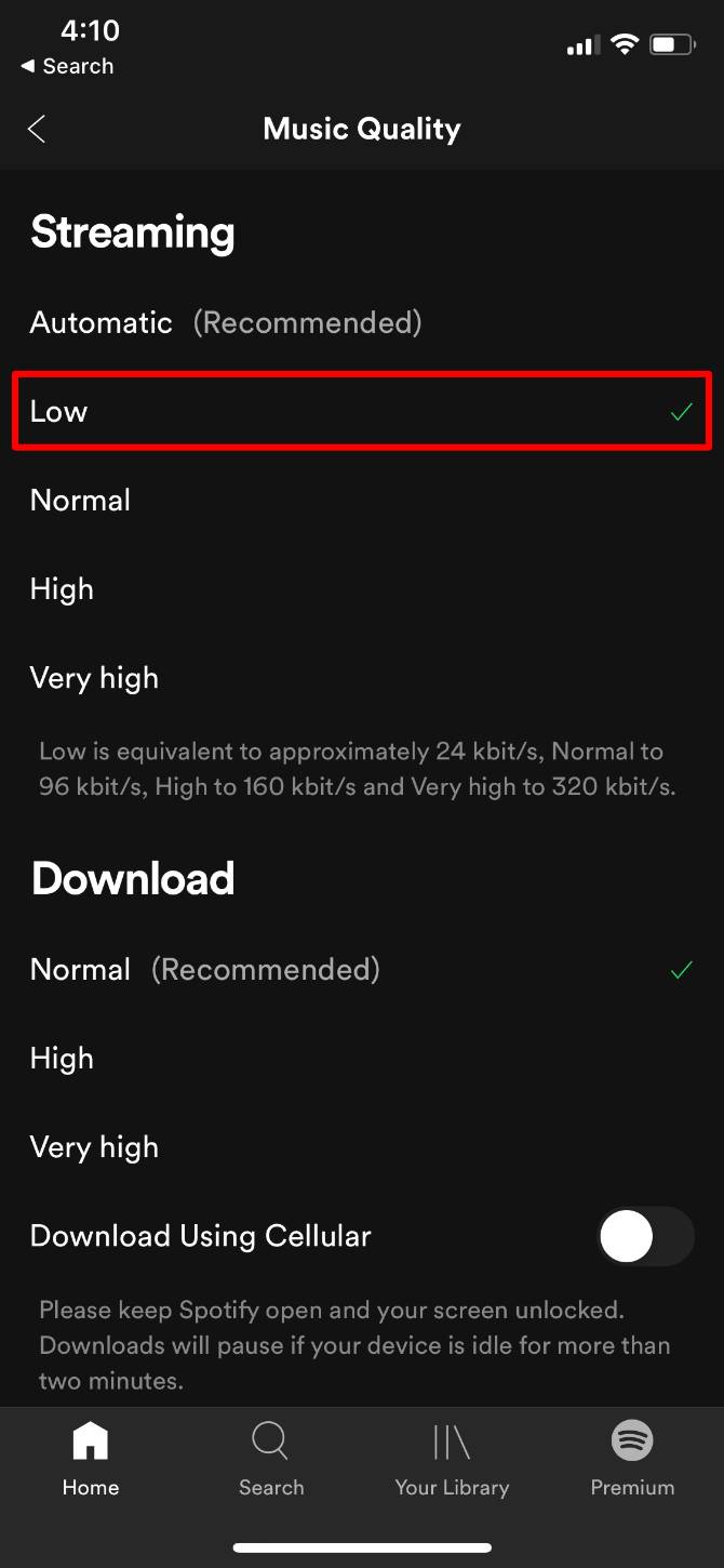 How To Reduce Mobile Data Usage When Streaming Music Makeuseof
