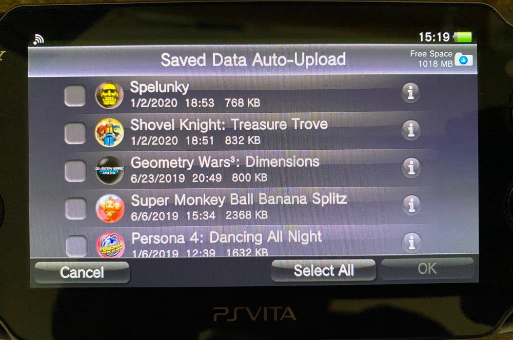 PS Vita Save Data Auto Upload - Come proteggere i salvataggi di gioco su qualsiasi sistema