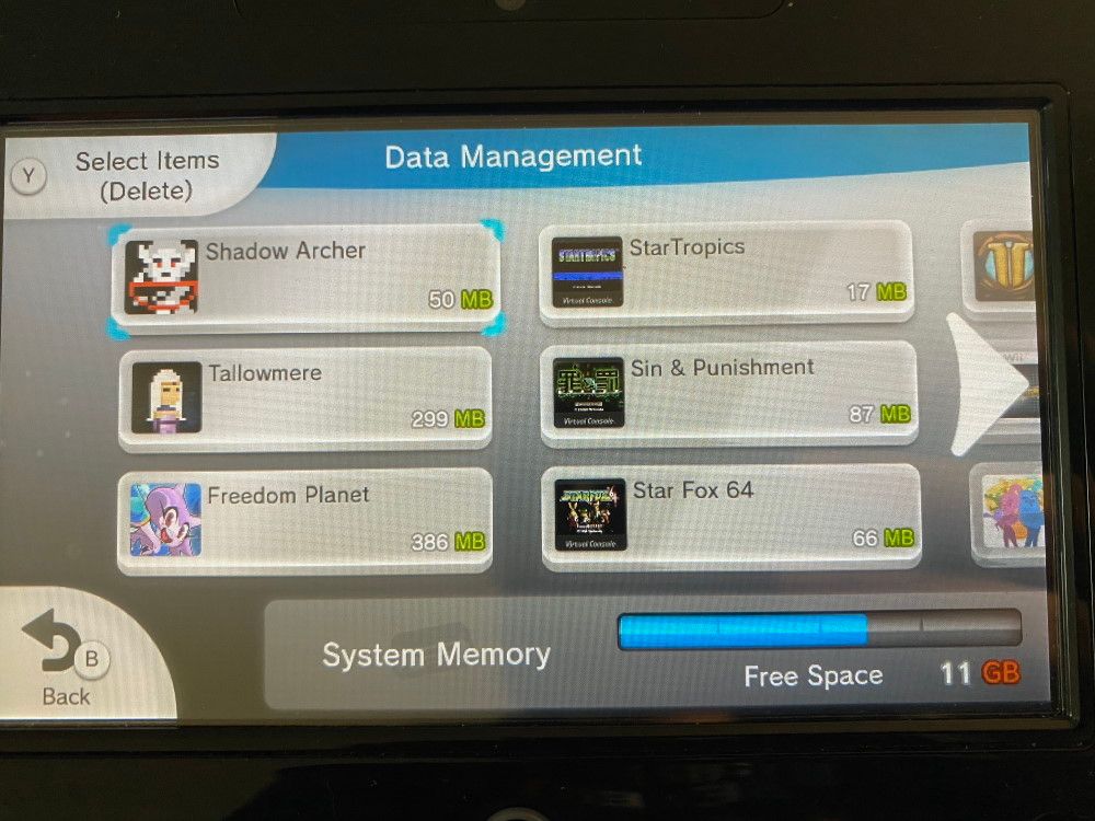 Wii U Manage Save Data - Come proteggere i salvataggi di gioco su qualsiasi sistema