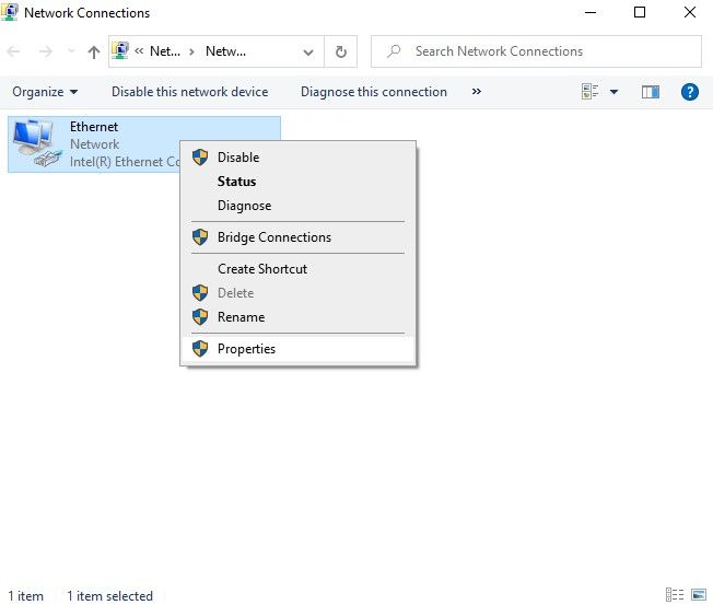 6 Korrekturen für den Fehler “Windows kann nicht mit dem Gerät oder der Ressource kommunizieren” - network internet settings 1