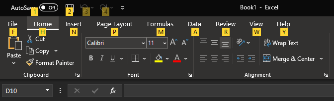 Excel Alt Toolbar Shortcuts - Come creare scorciatoie da tastiera personalizzate in Microsoft Excel
