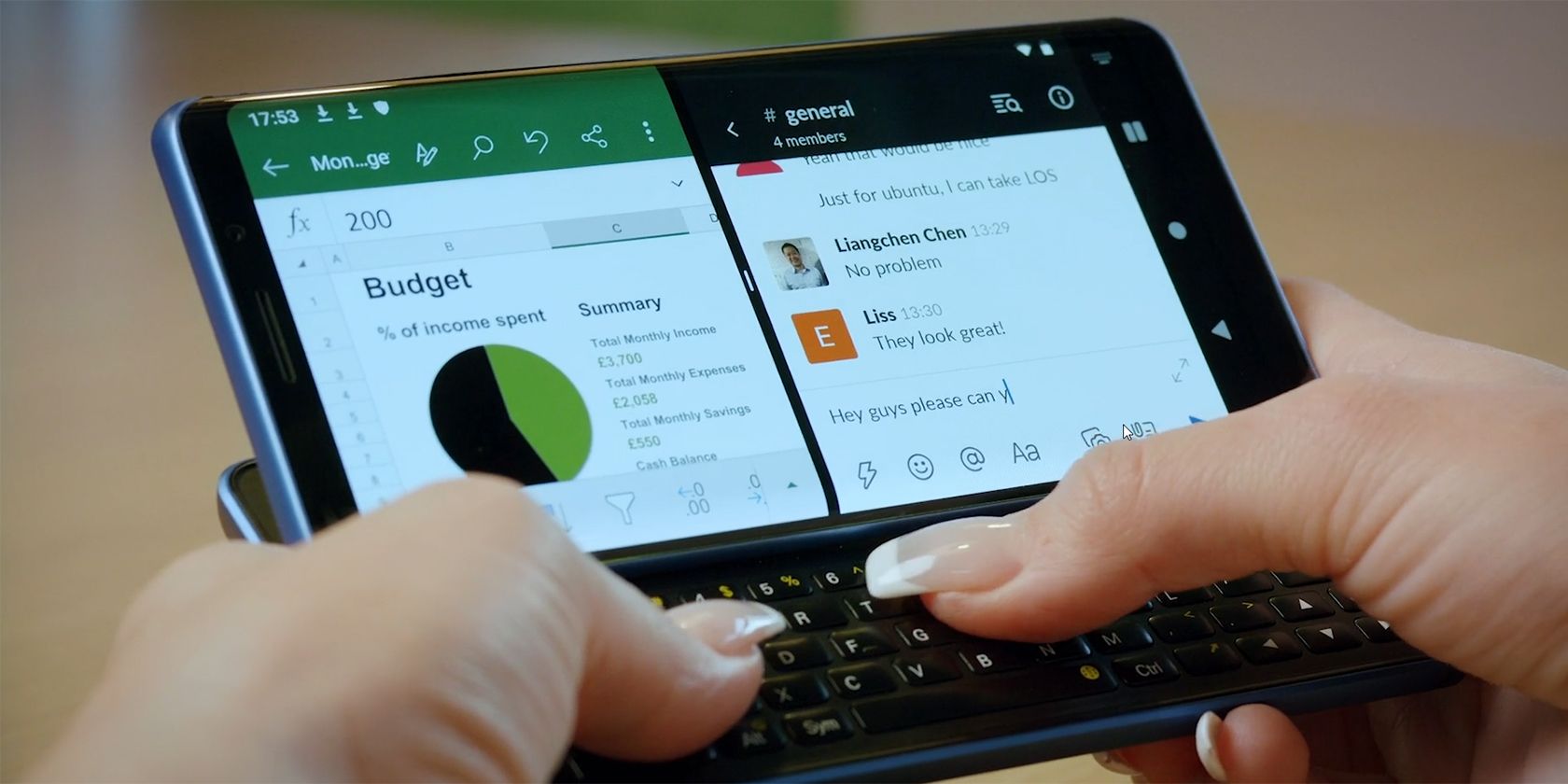 New Keyboard Phone Runs Android, Ubuntu, AND Lineage OS