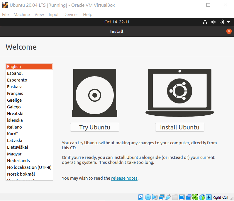 So installieren Sie Ubuntu auf VirtualBox - muo linux ubuntu virtualbox try install
