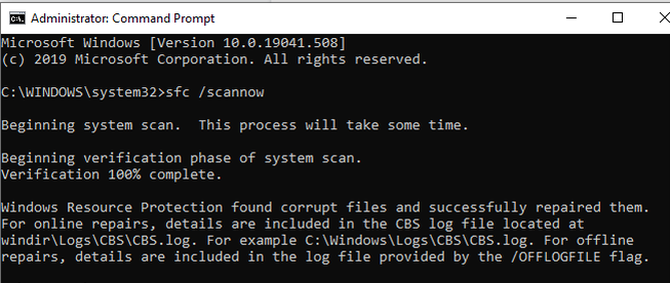sfc corrupt files - Come correggere l’errore di trap in modalità kernel imprevisto in Windows