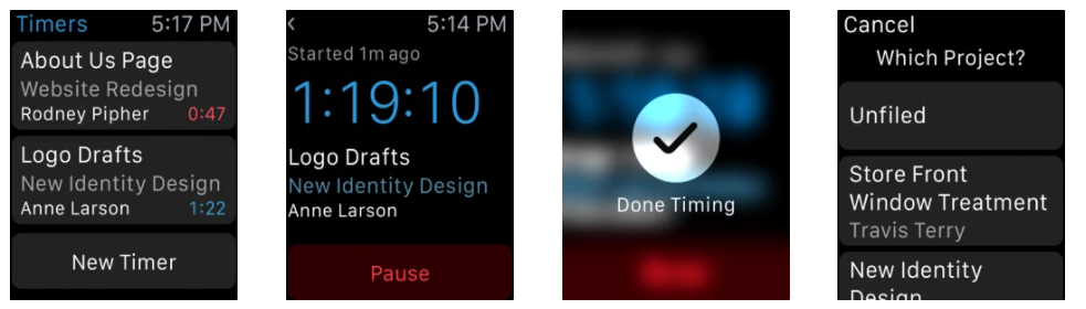 7 großartige Apple Watch Apps zur Steigerung Ihrer Produktivität - Billings Pro Apple Watch Productivity Business App