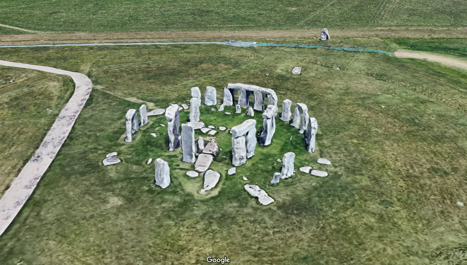Google Maps Satellite View Stonehenge - Esplora la Terra con la visualizzazione satellitare di Google Maps: 10 luoghi impressionanti da scoprire
