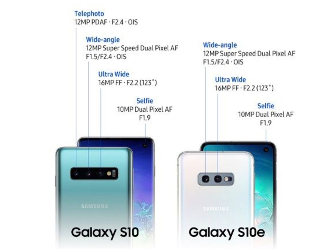S10 vsS10e cameras - Non riesci a decidere tra il Samsung Galaxy S10 e l’S10e? Ecco le principali differenze per aiutarti a prendere una decisione.