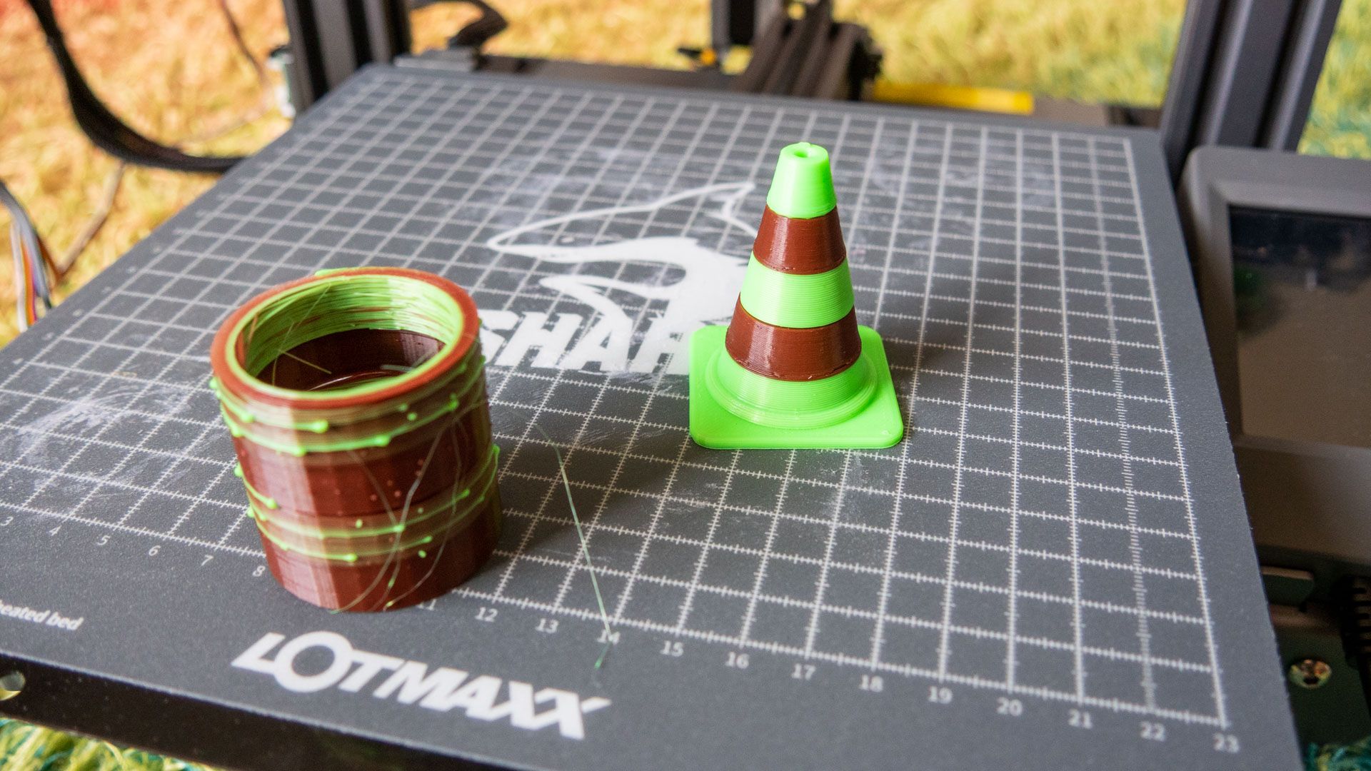lotmaxx cone - Lotmaxx SC-10 Shark Review: affidabile stampante 3D per principianti, ma forse salta gli aggiornamenti