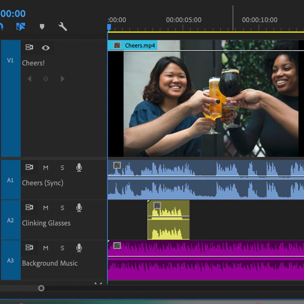 So erzielen Sie in Adobe Premiere Pro mit unverzichtbarem Sound ein besseres Audio - premiere audiotimeline