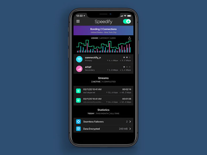 Verwenden Sie Speedify, um Verbindungen zu kombinieren und Ihr Internet zu beschleunigen - speedify