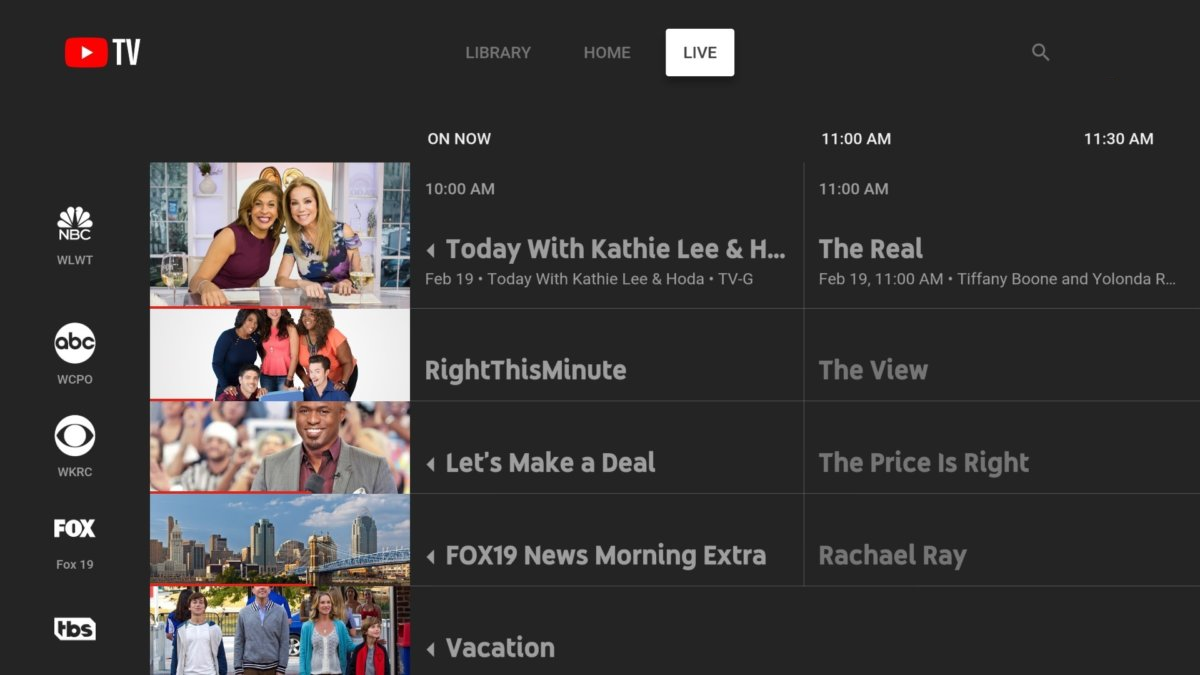 youtube tv - 20 app essenziali per Android TV che vale la pena installare al più presto