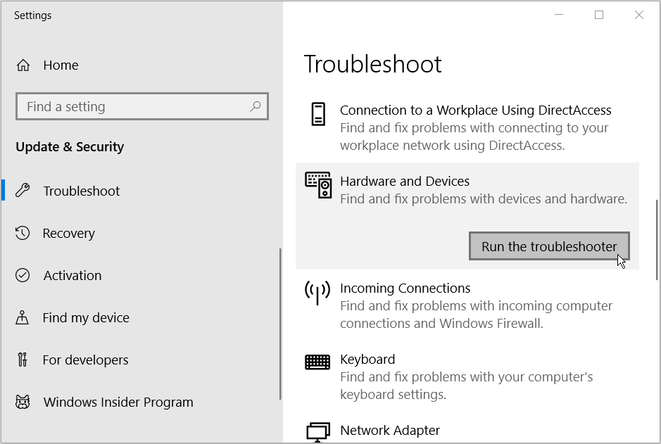 Usbdeviceshare usb device stub что это. Running the Windows Troubleshooting tool. Usbdeviceshare usb device stub что это фото. Usbdeviceshare usb device stub что это-Running the Windows Troubleshooting tool. картинка Usbdeviceshare usb device stub что это. картинка Running the Windows Troubleshooting tool